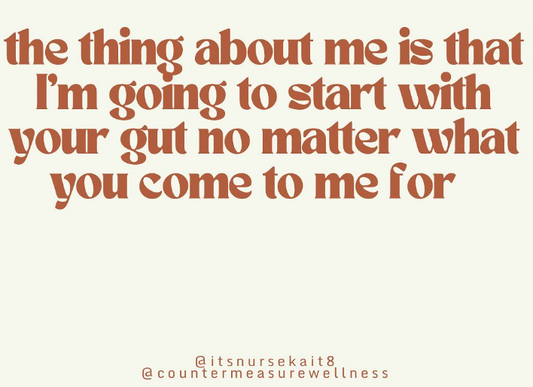 First, Heal the Gut!