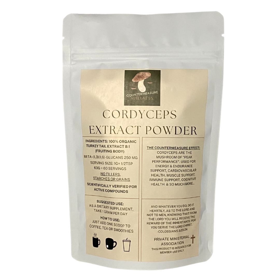 Organic Cordyceps Extract Powder (60 Servings)