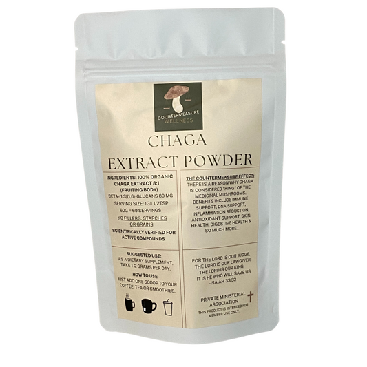 Organic Chaga Extract Powder (60 Servings)