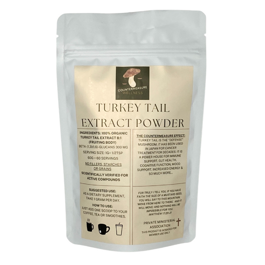 Organic Turkey Tail Extract Powder (60 Servings)